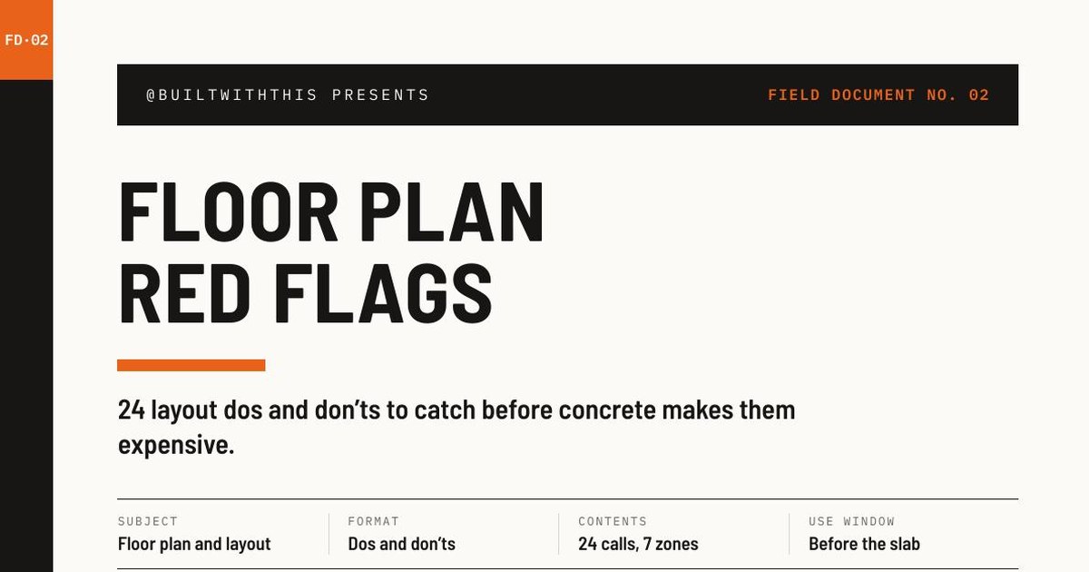 Floor Plan Red Flags cover